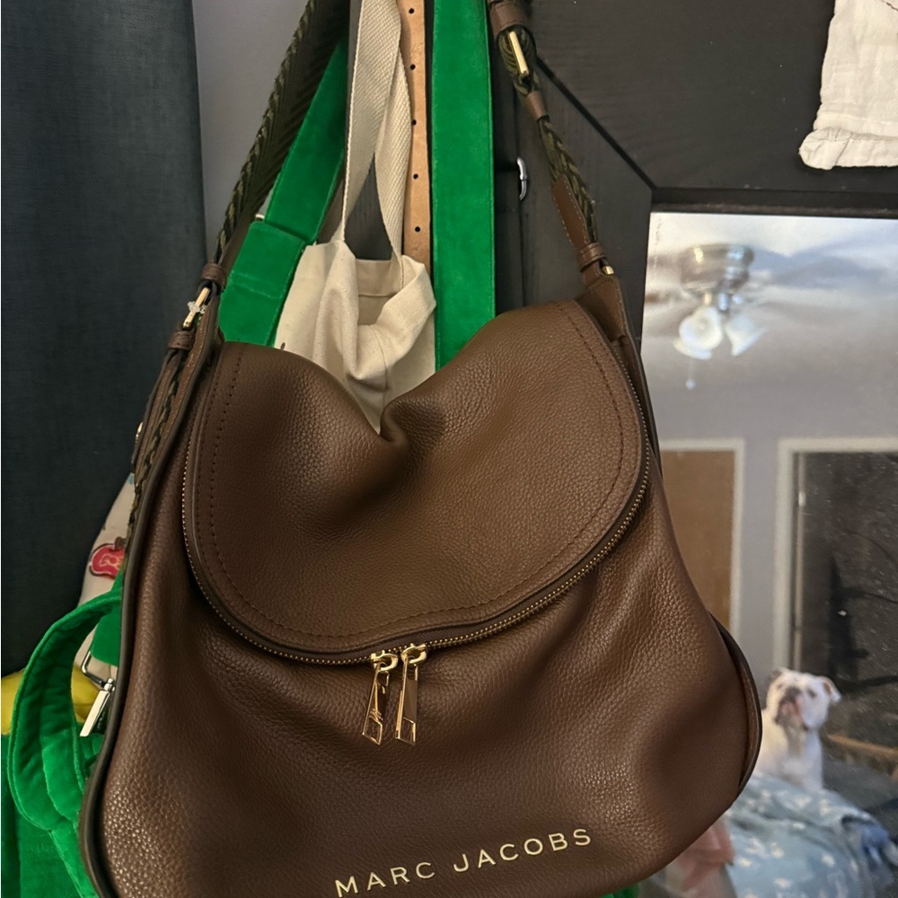 Marc Jacobs Chocolate Brown Hobo Bag
